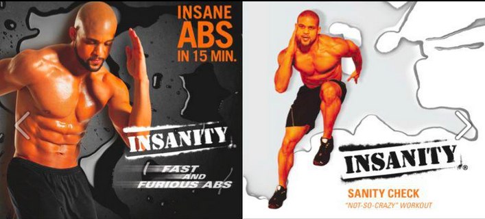 insanity fit test dvd