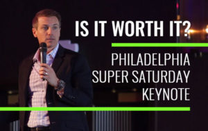 Is it Worth it? Philadelphia Keynote Speech